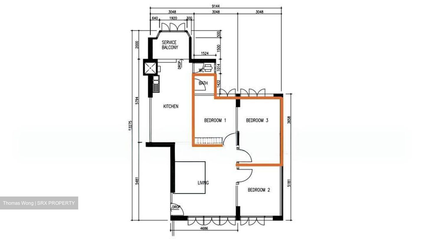 Blk 60 Marine Drive Gardens (Marine Parade), HDB 4 Rooms #533758771